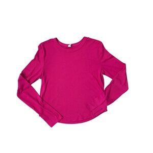 Old‎ Navy Bright Pink Long Sleeve Tee